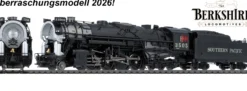 TRIX 25983 Dampflok 2-8-4 Berkshire SP | DCC/mfx Sound u. Dampf | Spur H0