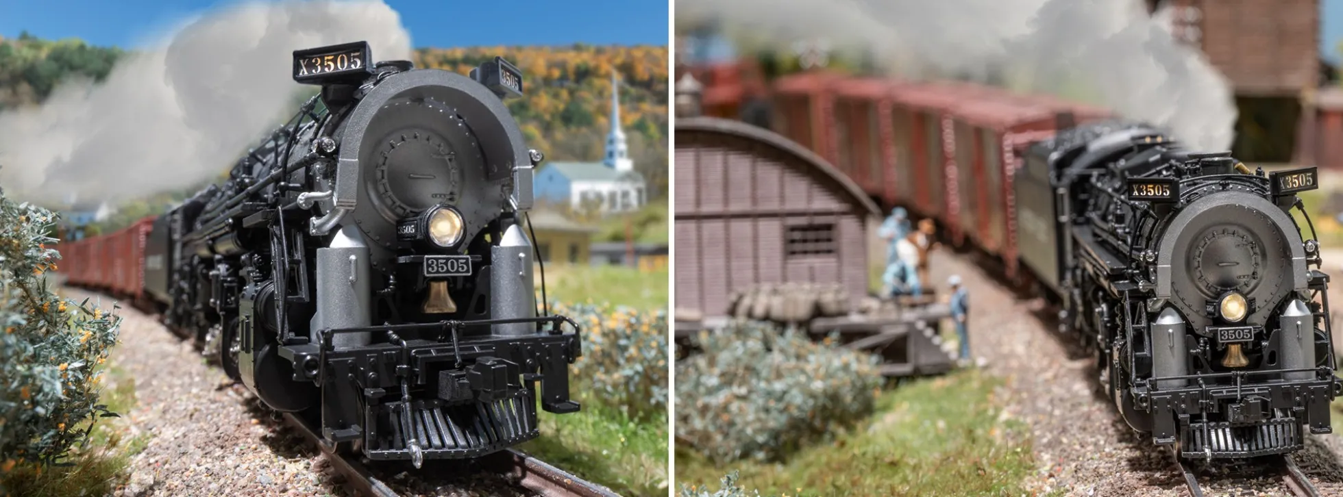 TRIX 25983 Dampflok 2-8-4 Berkshire SP | DCC/mfx Sound u. Dampf | Spur H0