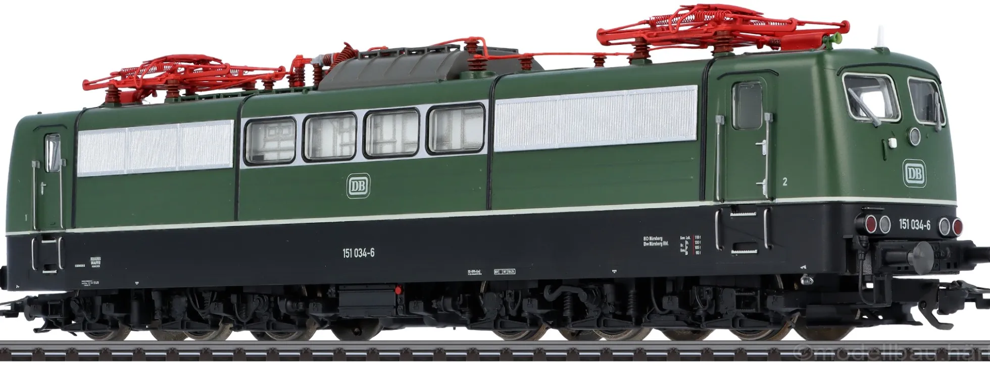 TRIX 25651 E-Lok BR 151 034-6 DB | DCC/mfx Sound + Pantos | Spur H0