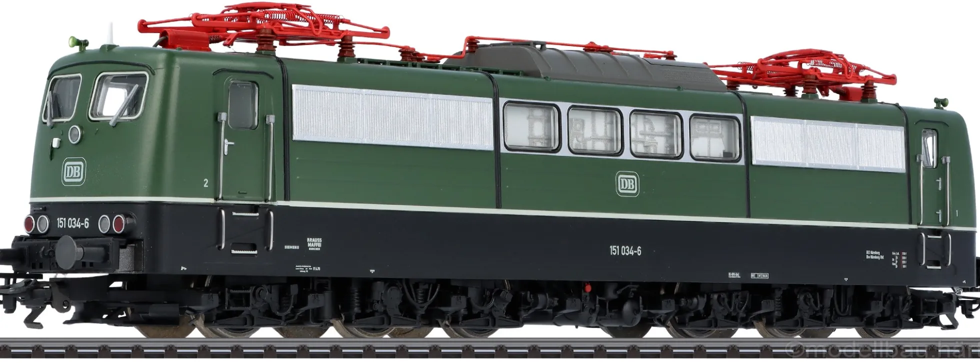 TRIX 25651 E-Lok BR 151 034-6 DB | DCC/mfx Sound + Pantos | Spur H0