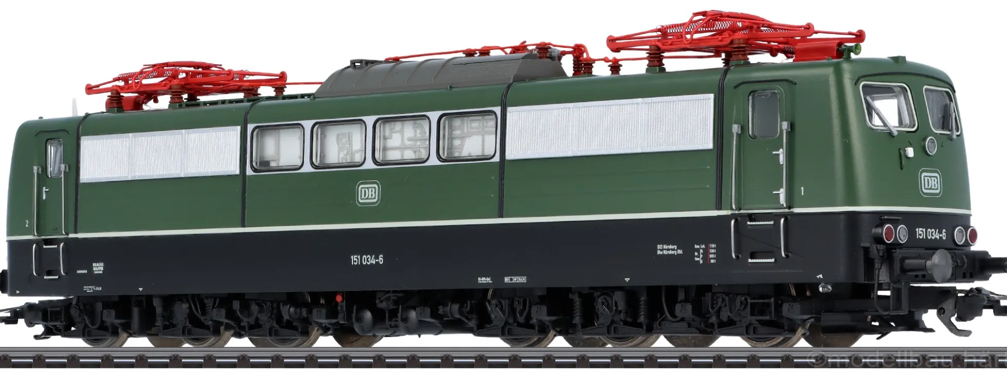 TRIX 25651 E-Lok BR 151 034-6 DB | DCC/mfx Sound + Pantos | Spur H0