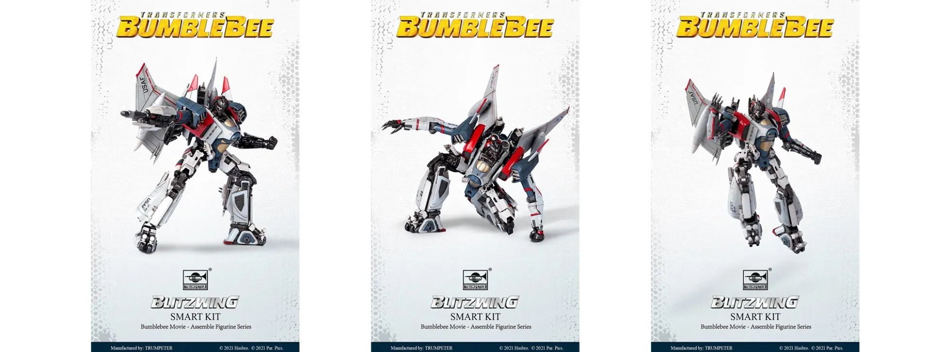 TRUMPETER 03101 Blitzwing Transformers 6 | Roboter Bausatz