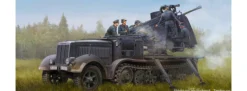 TRUMPETER 09513 5 cm Flak 41 auf Sd.Kfz. 7/2 | Militär Bausatz 1:35