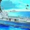 TRUMPETER 03711 CV-5 USS Yorktown | Schiff Bausatz 1:200