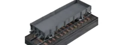 TRUMPETER 01518 Deutscher Eisenbahn-Flachwagen untere Seitenwände | Militär Bausatz 1:35