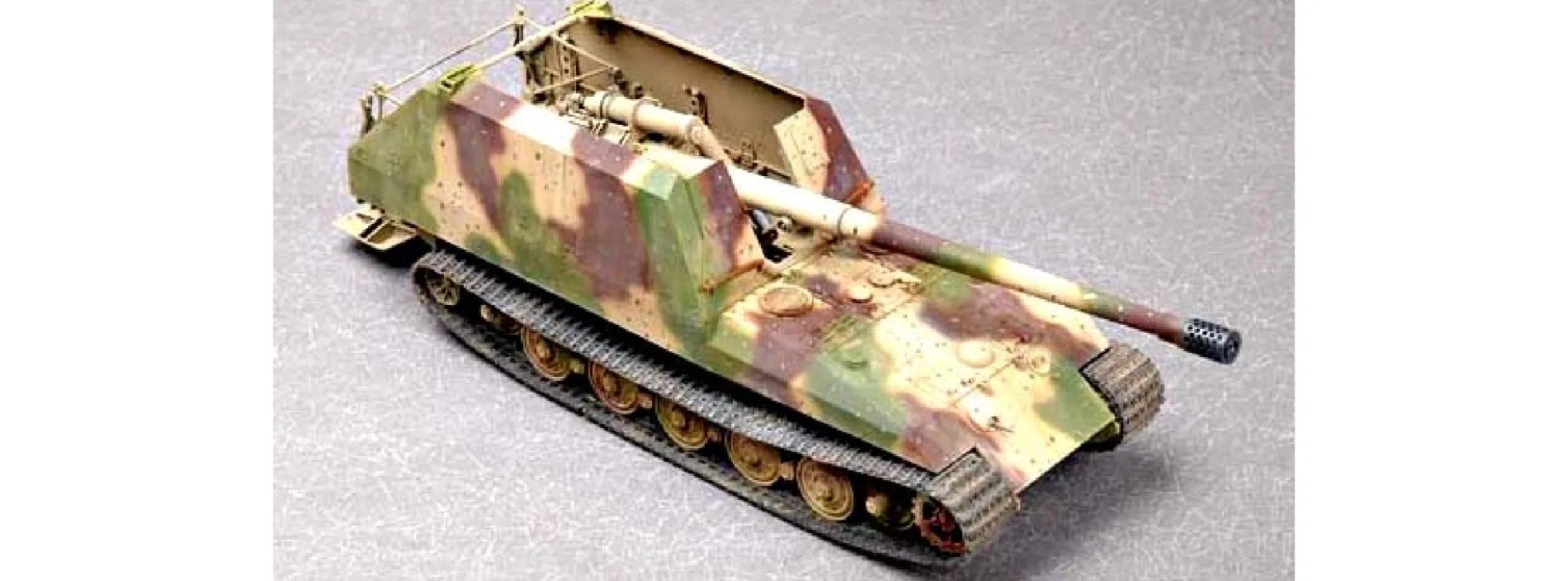 TRUMPETER 00378 Deutscher Geschützwagen Tiger | Panzer Bausatz 1:35