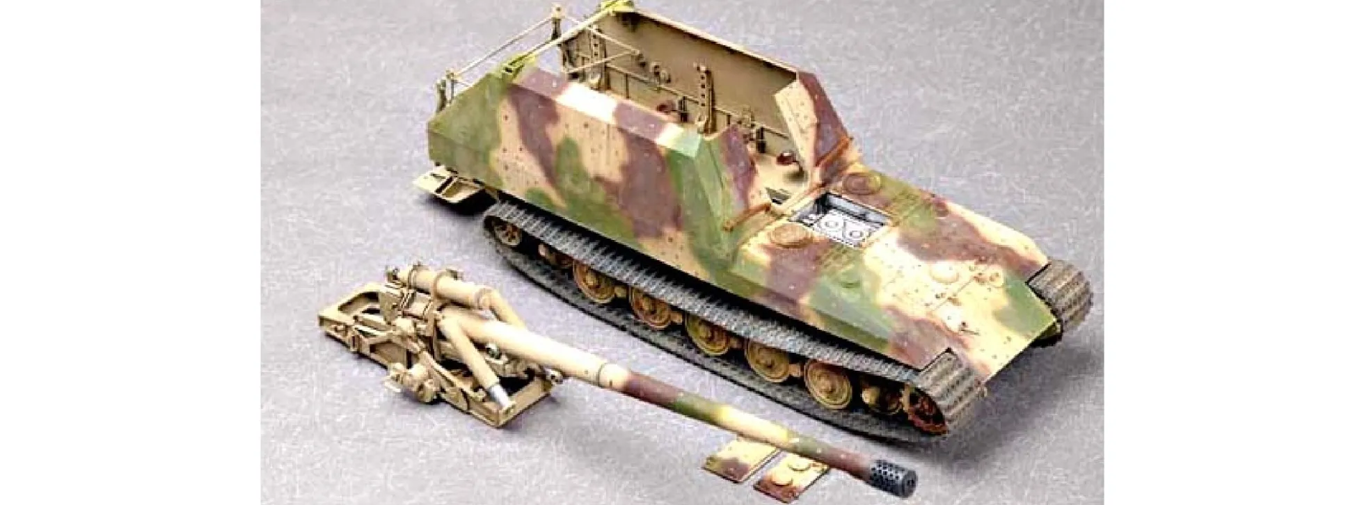 TRUMPETER 00378 Deutscher Geschützwagen Tiger | Panzer Bausatz 1:35
