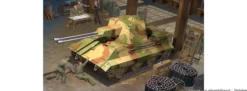 TRUMPETER 01537 Deutscher Panzer E-50 Flakpanzer | Panzer Bausatz 1:35