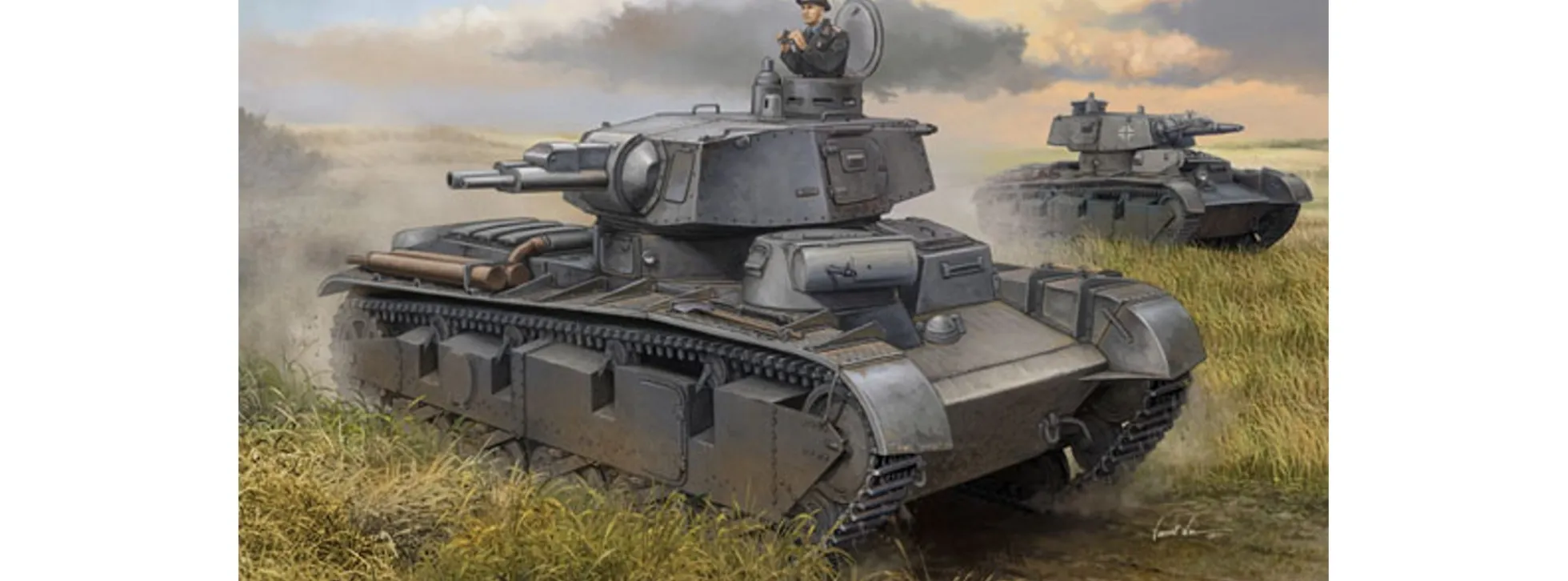 TRUMPETER 05527 Deutsches Neubaufahrzeug (Typ I) | Panzer Bausatz 1:35