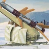 TRUMPETER 02357 Dt. Flakrakete Rheintochter I | Militär Bausatz 1:35