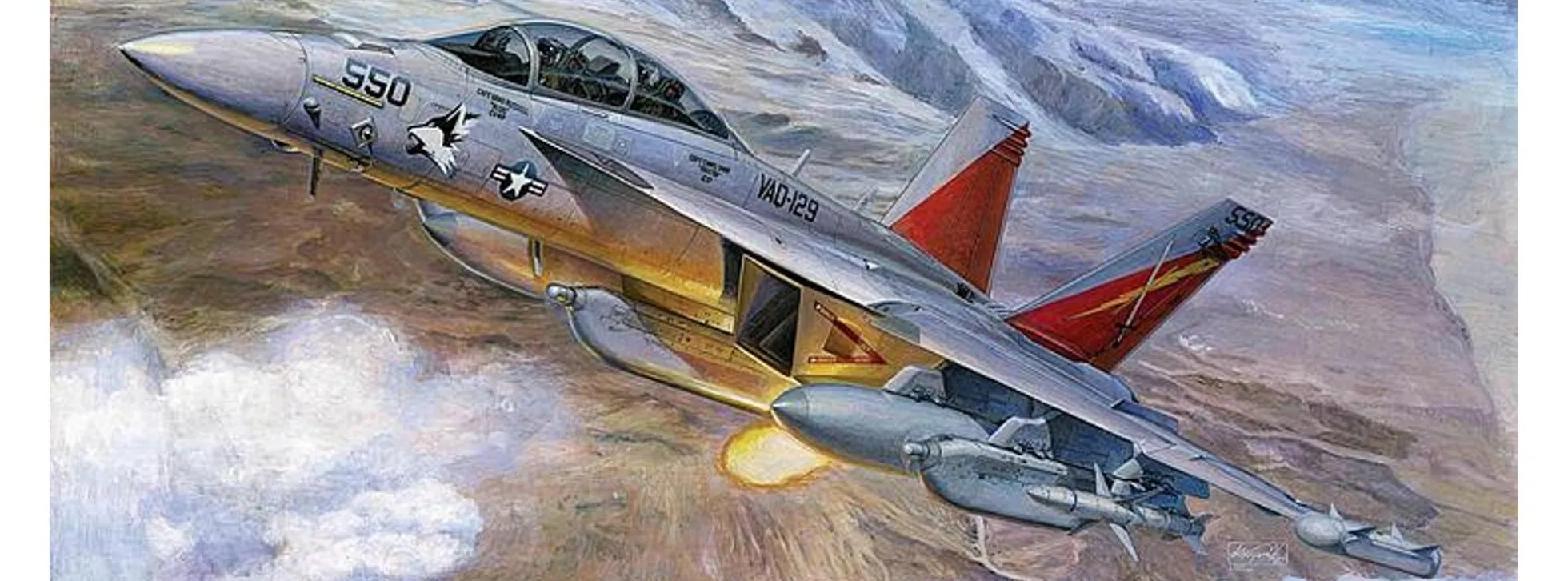 TRUMPETER 03206 EA-18G Growler | Flugzeug Bausatz 1:32