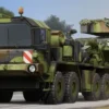 TRUMPETER 01070 Faun SLT 50-3 Elefant mit SaAnh. 52t | Militärtruck Bausatz 1:35