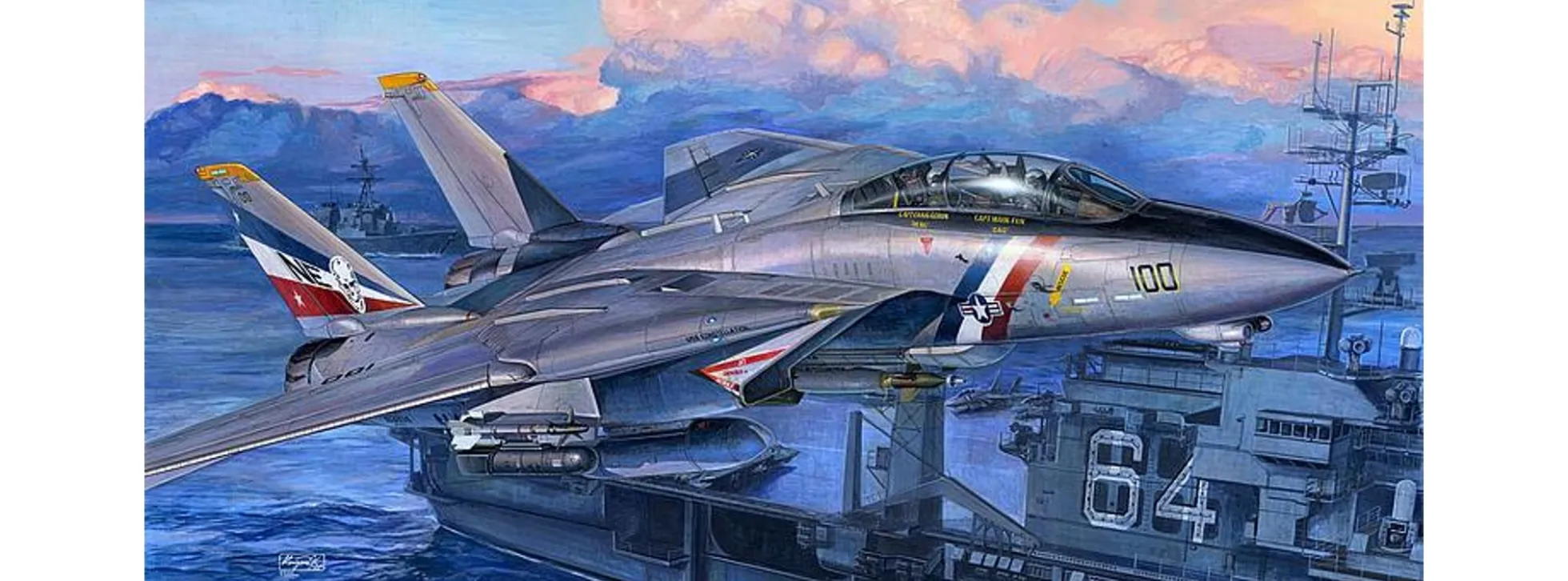 TRUMPETER 03203 F-14D Super Tomcat | Flugzeug Bausatz 1:32