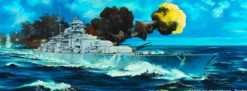TRUMPETER 03702 German Battleship Bismarck Bausatz 1:200