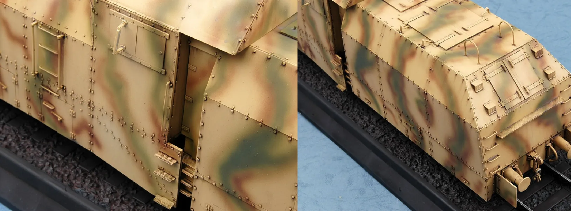 TRUMPETER 00219 German Panzerlok Baureihe 57 | Lokomotiven Bausatz 1:35
