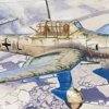 TRUMPETER 02422 Junkers Ju-87 B-2/U4 Stuka | Flugzeug Bausatz 1:24