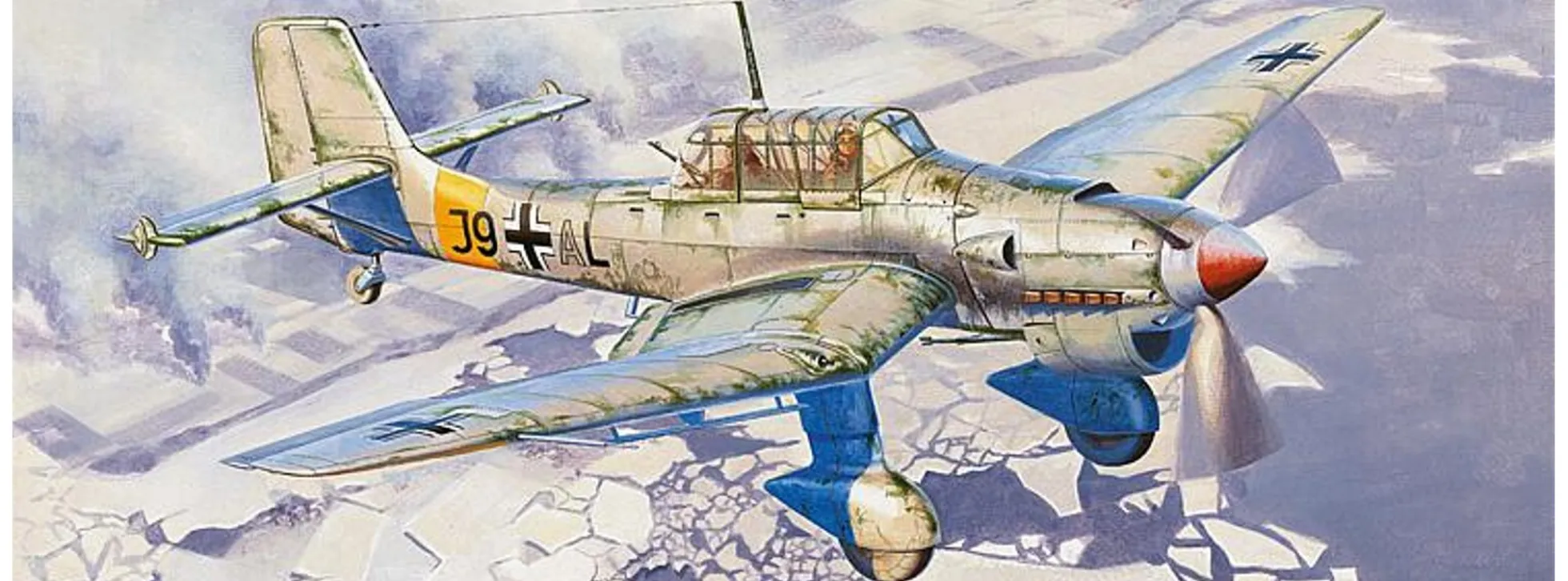 TRUMPETER 02422 Junkers Ju-87 B-2/U4 Stuka | Flugzeug Bausatz 1:24