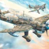 TRUMPETER 02423 Junkers JU-87R Stuka | Flugzeug Bausatz 1:24