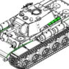 TRUMPETER 09597 KV-1 (1942) mit Crew | Panzer Bausatz 1:35