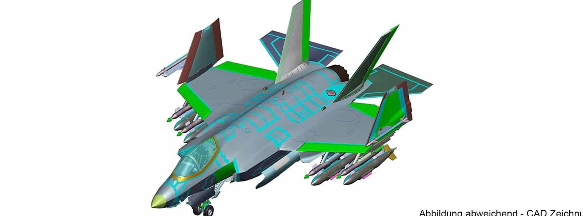 TRUMPETER 03230 Lockheed Martin F-35C Lightning | Flugzeug Bausatz 1:32