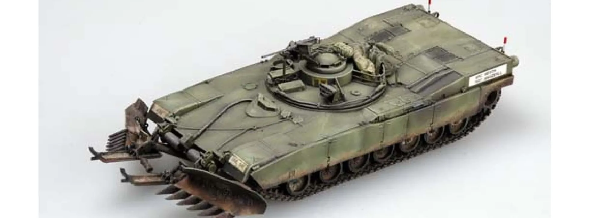 TRUMPETER 01535 M1A1/A2 Abrams | Panzer Bausatz 1:35