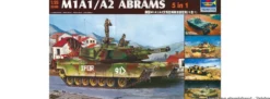 TRUMPETER 01535 M1A1/A2 Abrams | Panzer Bausatz 1:35