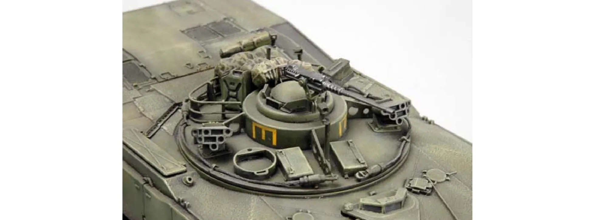 TRUMPETER 01535 M1A1/A2 Abrams | Panzer Bausatz 1:35