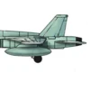 TRUMPETER 06233 McDonnell Douglas F/A-18C Hornet 6 Stück für Flugzeugträger Bausatz 1