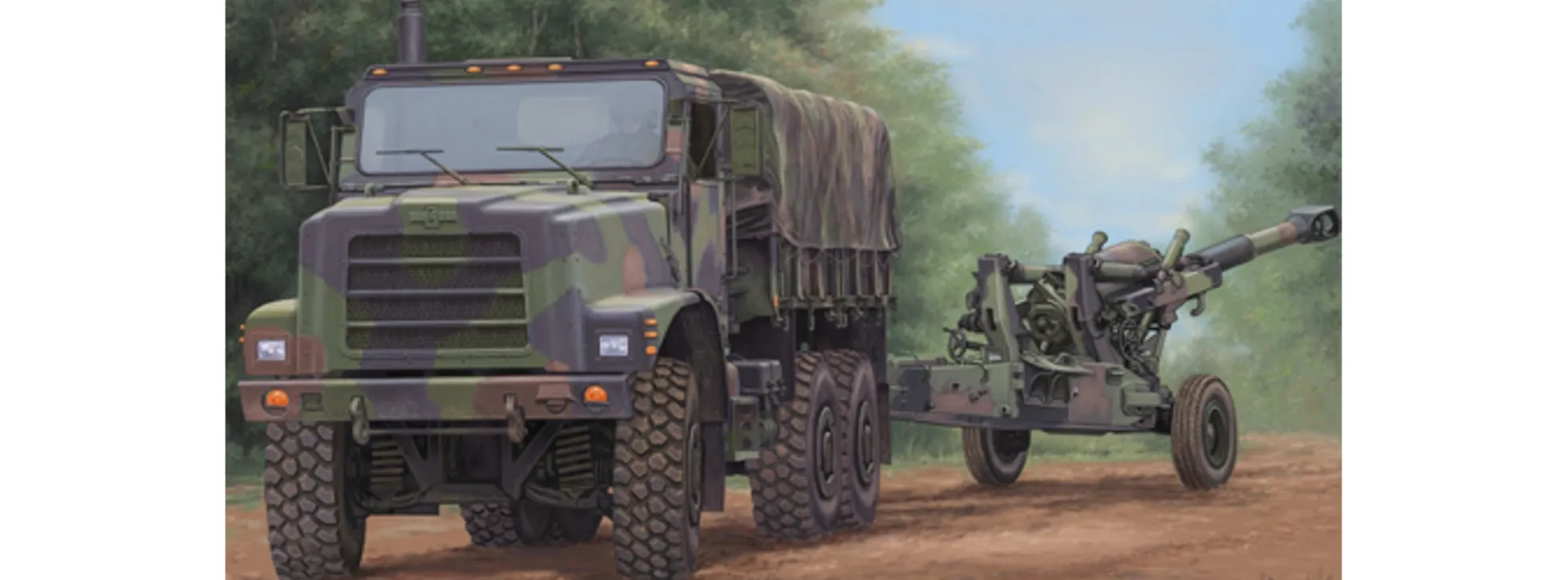 TRUMPETER 01011 Medium Tactical Vehicle Replacement | Militär Bausatz 1:35