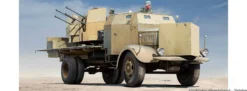 TRUMPETER 09596 Mercedes-Benz L4500A mit 2cm Flak 38 | Militär Bausatz 1:35