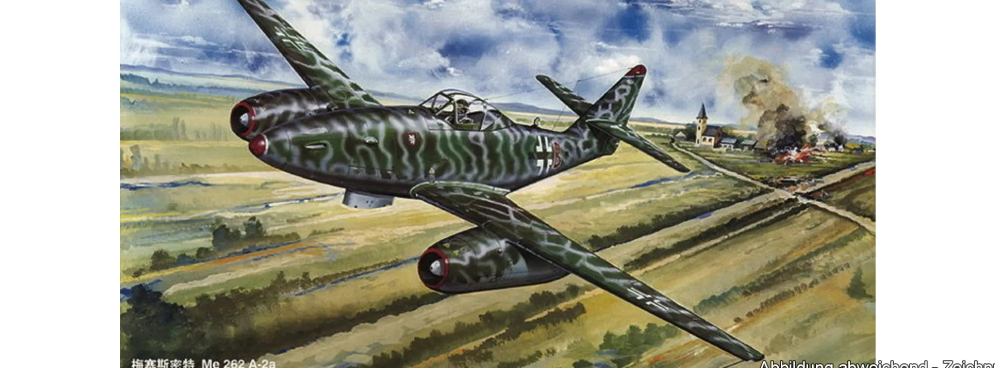 TRUMPETER 02236 Messerschmitt Me 262 A-2a | Flugzeug Bausatz 1:32