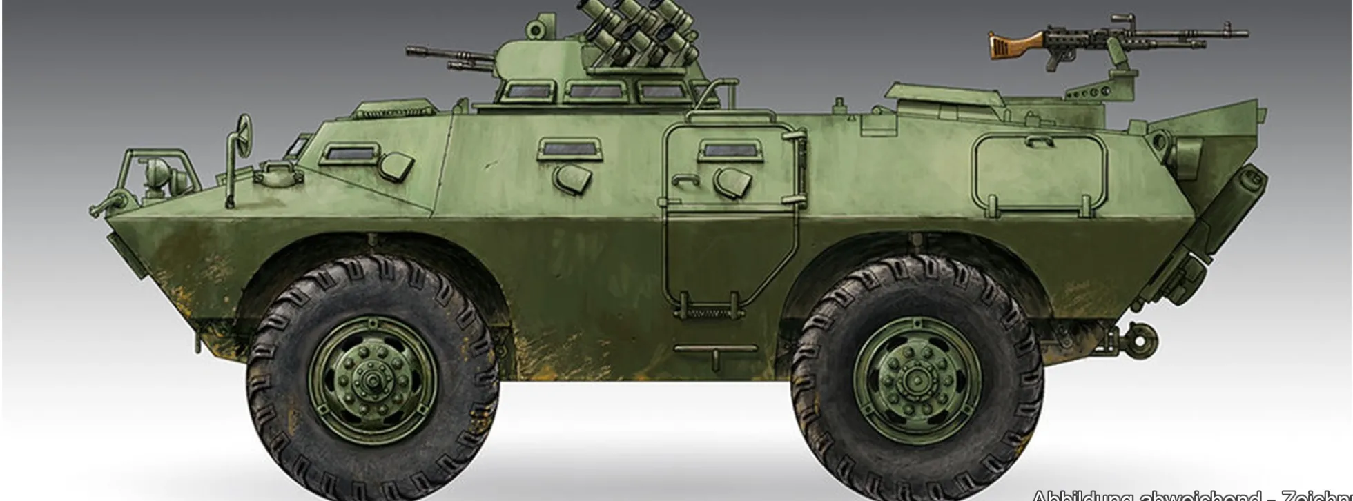 TRUMPETER 07440 M706 Gepanzerter Spähwagen | Panzer Bausatz 1:72