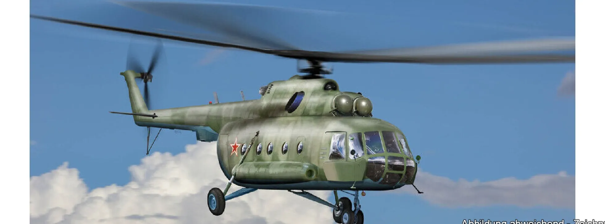 TRUMPETER 5814 Mi-17 Hip-H | Hubschraubermodell Bausatz 1:48