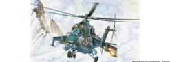 TRUMPETER 05812 Mi-24V Hind E | Hubschrauber Bausatz 1:48