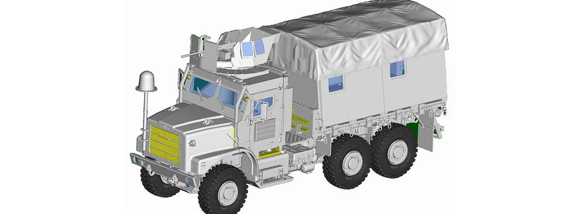 TRUMPETER 01080 MK 23 MTVR MAS Truck | Militär Bausatz 1:35