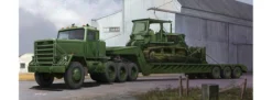 TRUMPETER 01078 M920 LKW mit Tieflader | Militär Bausatz 1:35