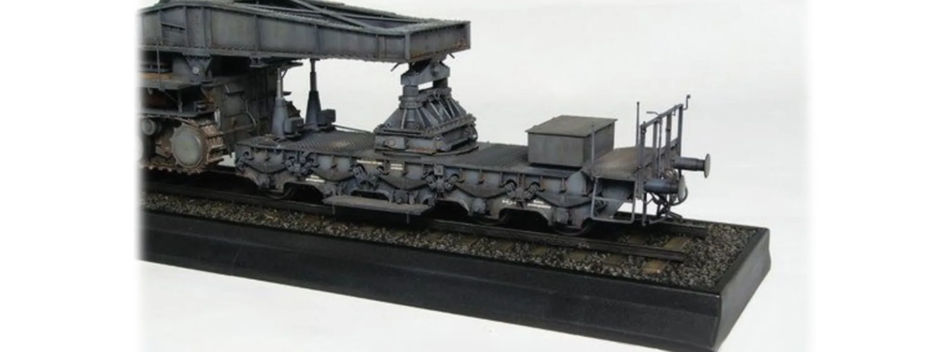 TRUMPETER 00209 Mörser Karl Gerät 040/041 Eisenbahntransport Bausatz 1:35