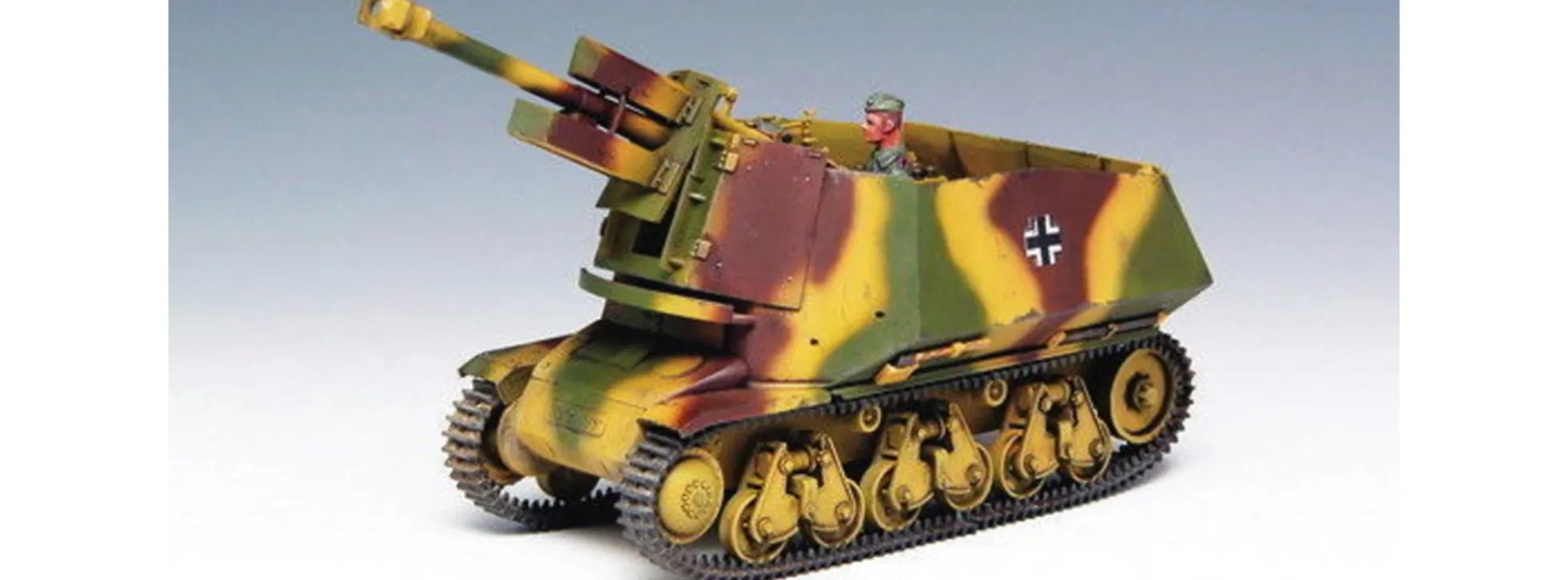 TRUMPETER 00353 Pz. Kpfw. 39H 10,5 cm LeFH18 Sf auf Geschützwagen | Panzer Bausatz 1:35