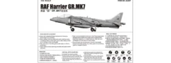 TRUMPETER 02287 RAF Harrier GR.MK7 Flugzeug Bausatz 1:32