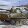 TRUMPETER 00380 Russian PT-76 Amphibious Tank Militär Bausatz 1:35