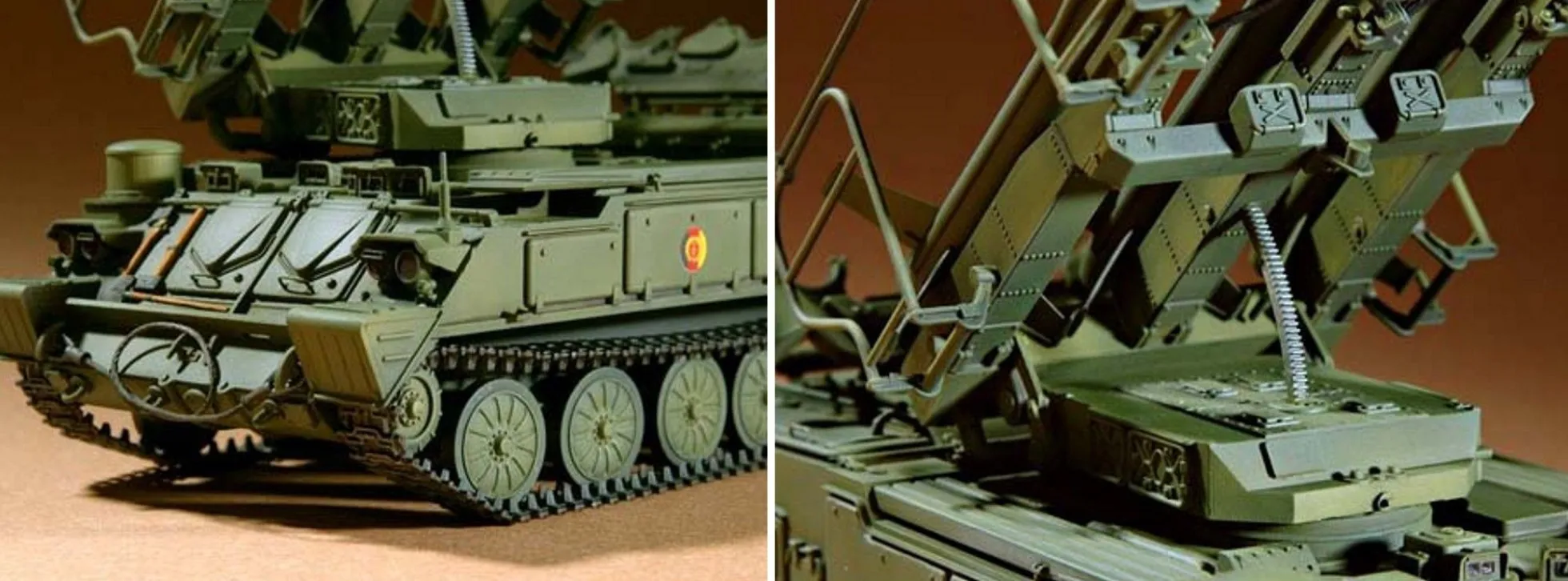 TRUMPETER 0361 Russian SAM-6 Antiaircraft Missile Militär Bausatz 1:35