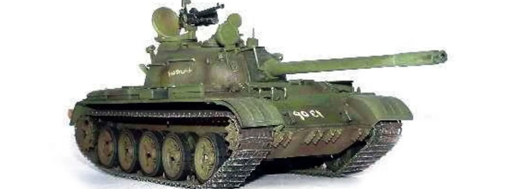 TRUMPETER 00342 Russischer T-55A von 1958 | Panzer Bausatz 1:35