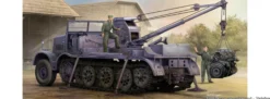 TRUMPETER 09576 Schwerer Zugkraftwagen 18 t mit Kran | Militär Bausatz 1:35