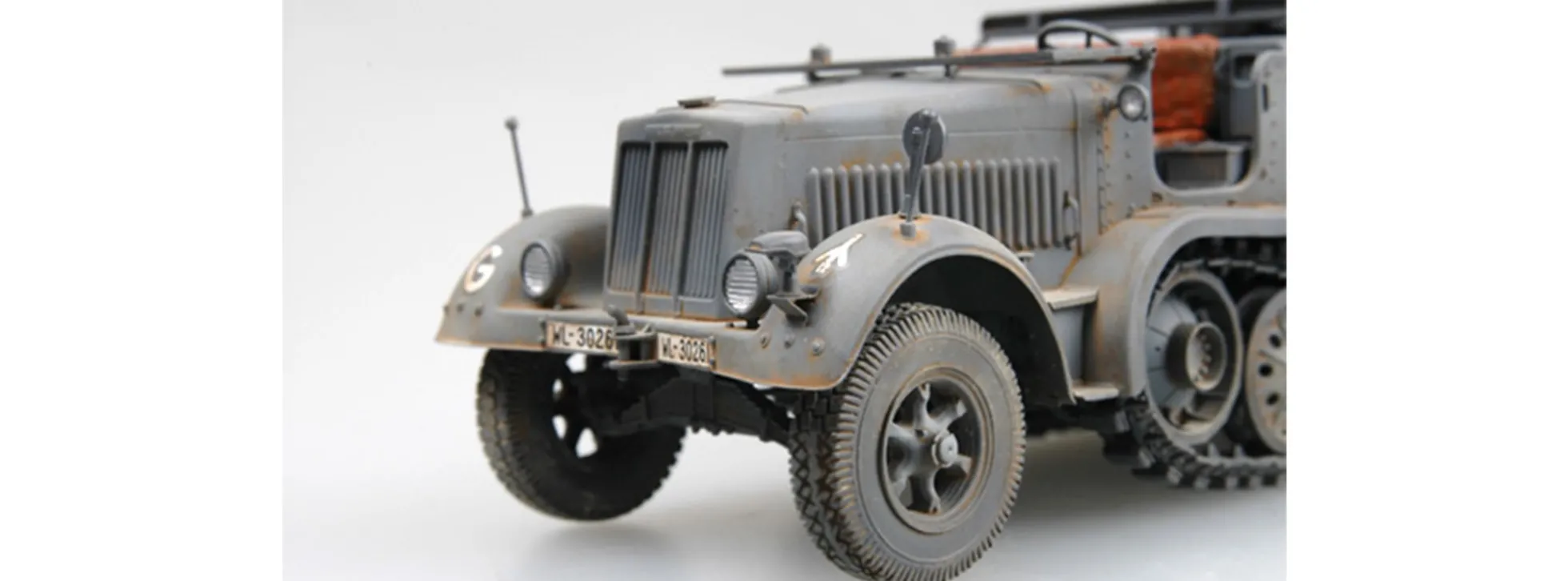 TRUMPETER 01523 Sd. Kfz. 7/1 2 cm Flakvierling 38 Selbstfahrlafette | Militär Bausatz 1:35