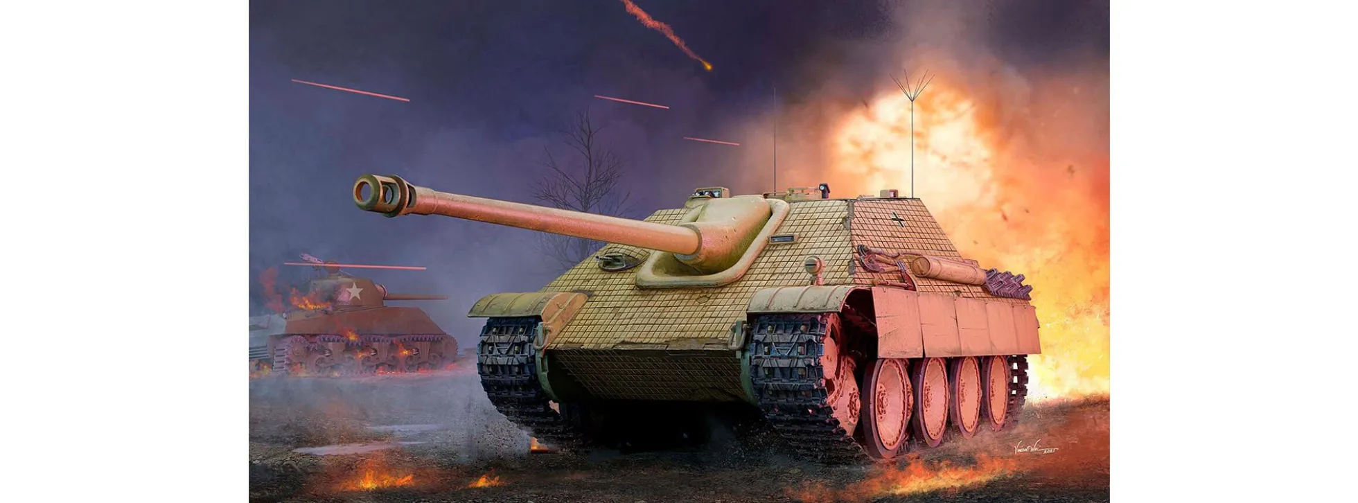 TRUMPETER 750934 Sd. Kfz 173 Jagdpanther frühe Version | Panzer Bausatz 1:16