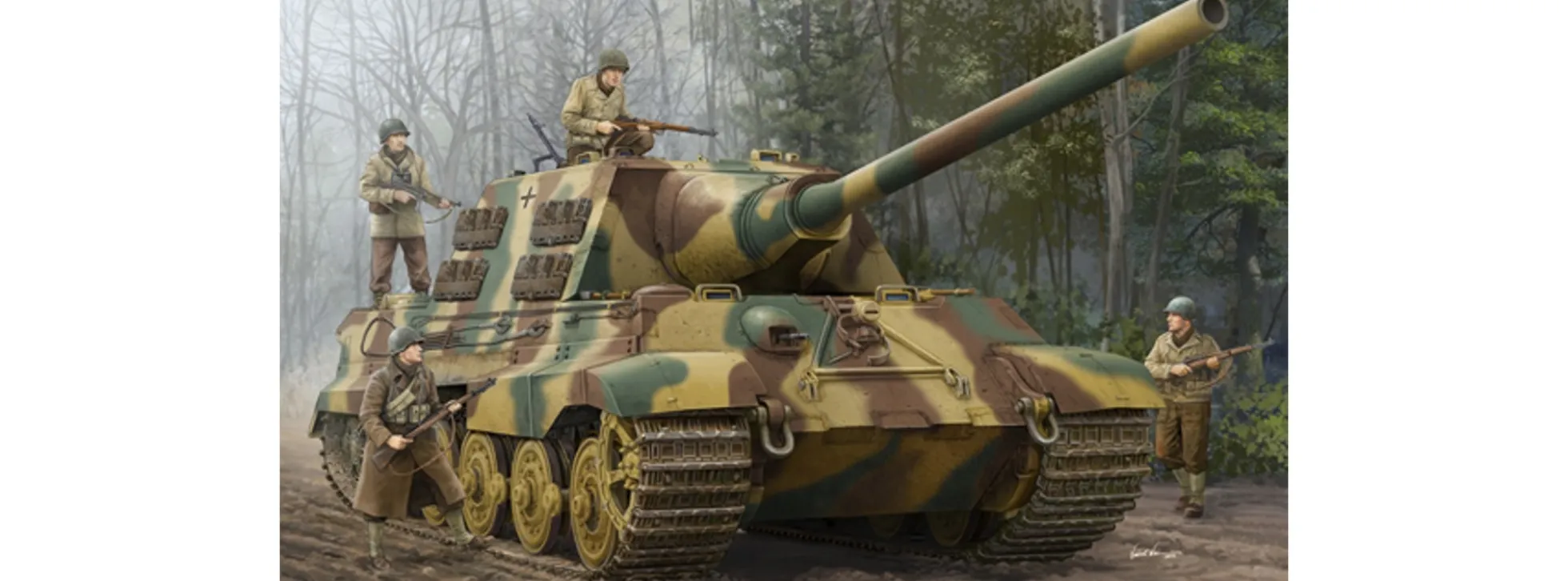 TRUMPETER 00923 Sd.Kfz.186 Jagdtiger | Panzer Bausatz 1:16