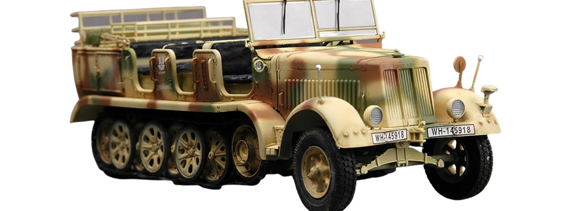 TRUMPETER 01514 Sd. Kfz. 7 Mittlere Zugkraftwagen 8t frühe Version | Militär Bausatz 1:35