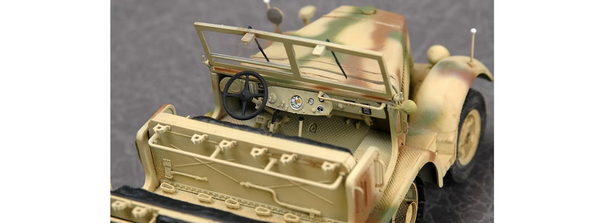 TRUMPETER 01514 Sd. Kfz. 7 Mittlere Zugkraftwagen 8t frühe Version | Militär Bausatz 1:35