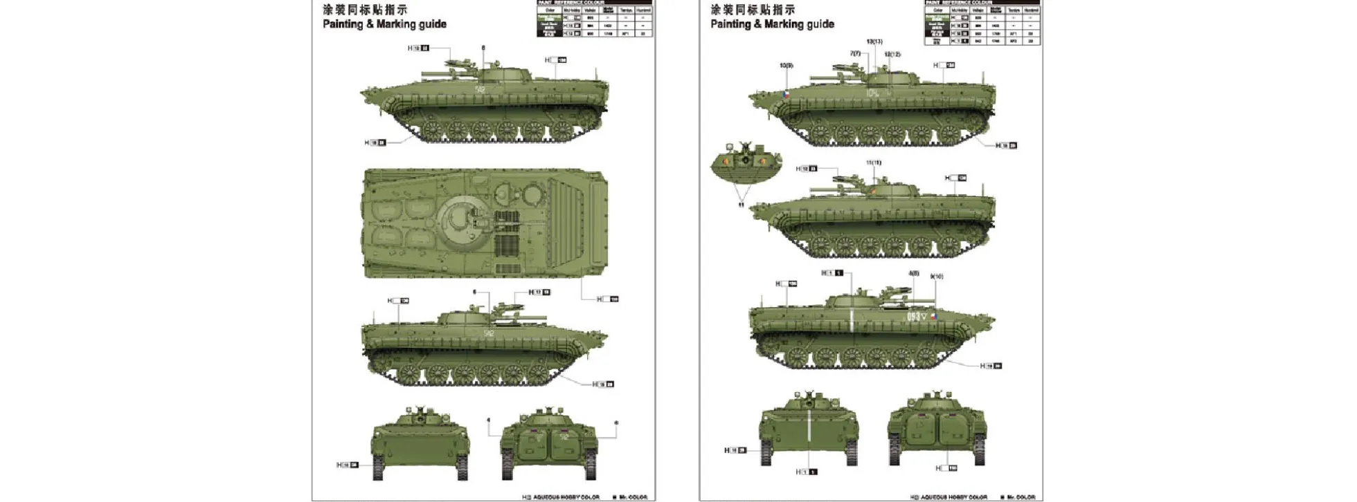 TRUMPETER 05555 Soviet BMP-1 IFV | Panzer Bausatz 1:35