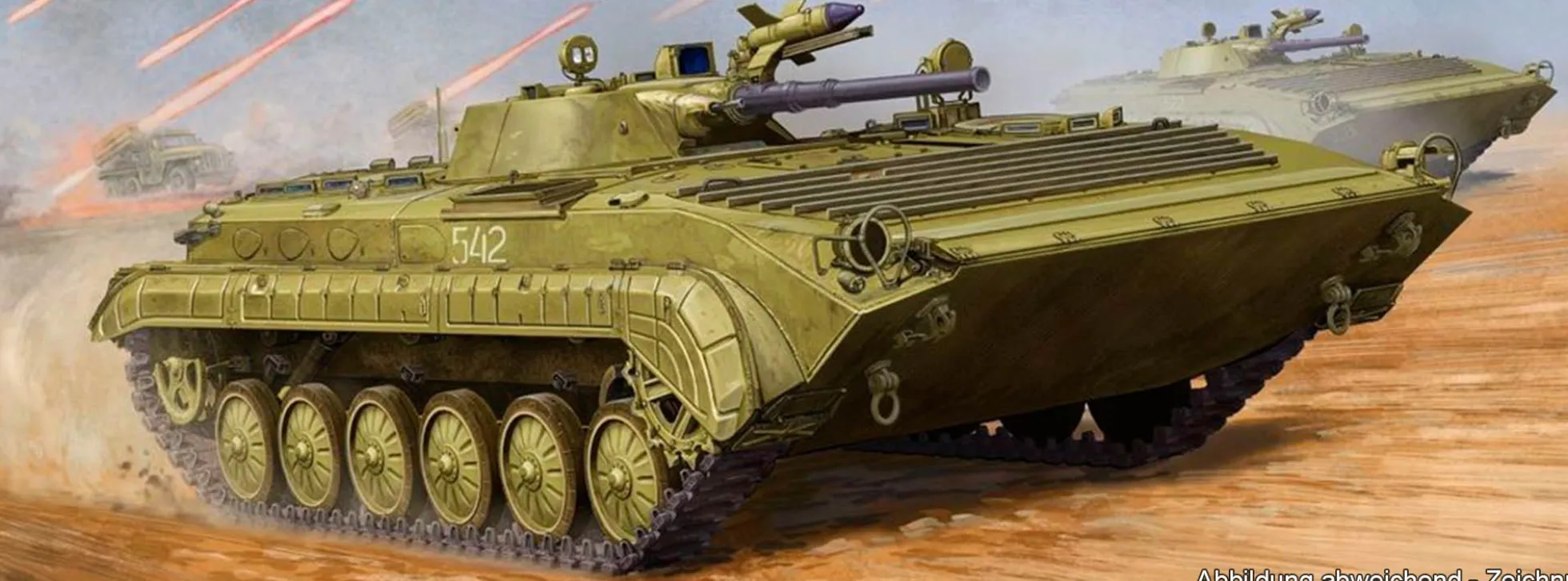 TRUMPETER 05555 Soviet BMP-1 IFV | Panzer Bausatz 1:35